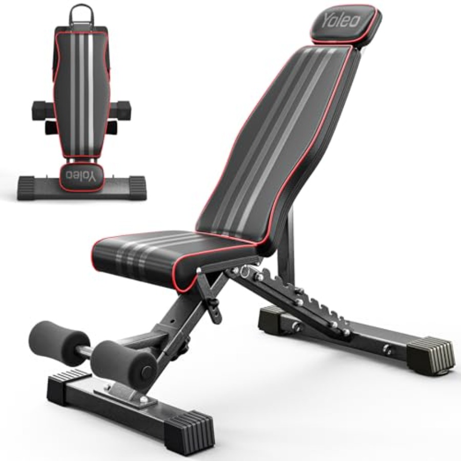 Home Gym Second - 조절 가능한 웨이트 벤치 827LB, 키