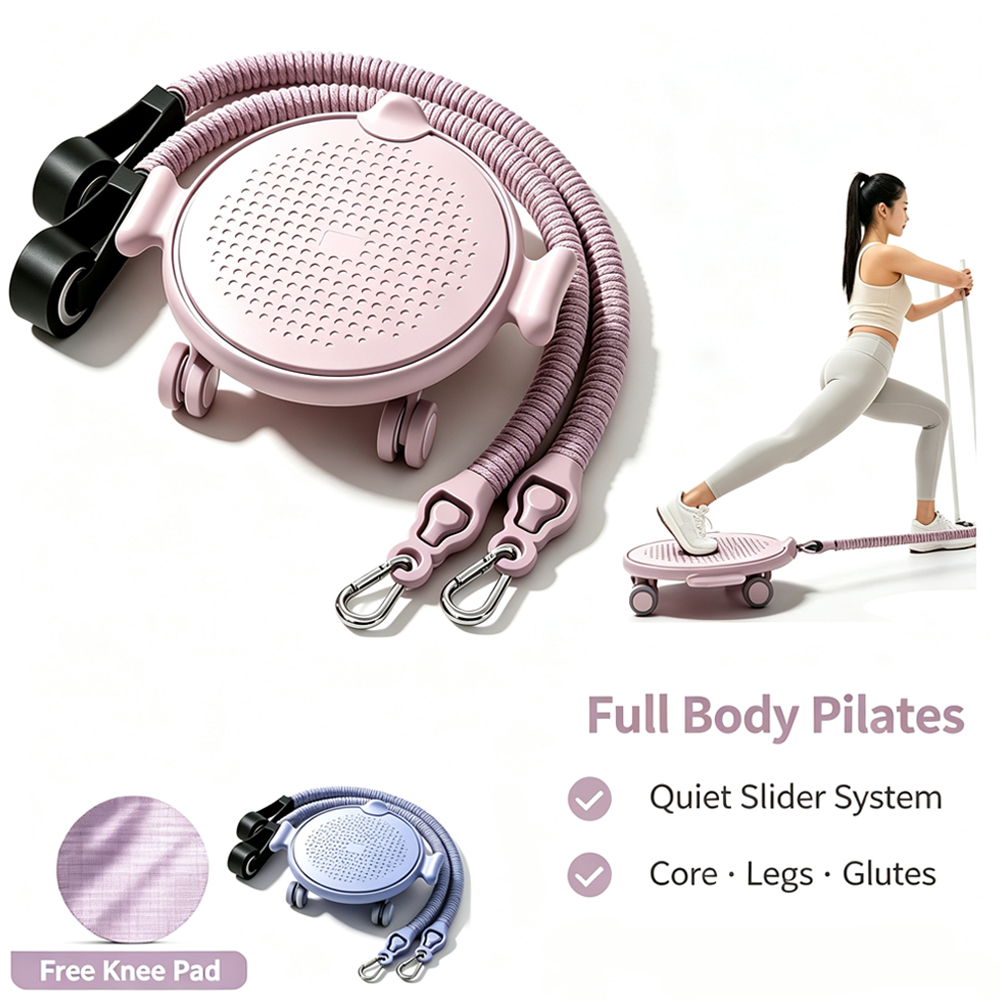 Home Gym Second - 코어 슬라이더 복부 롤러 휠 1세트
