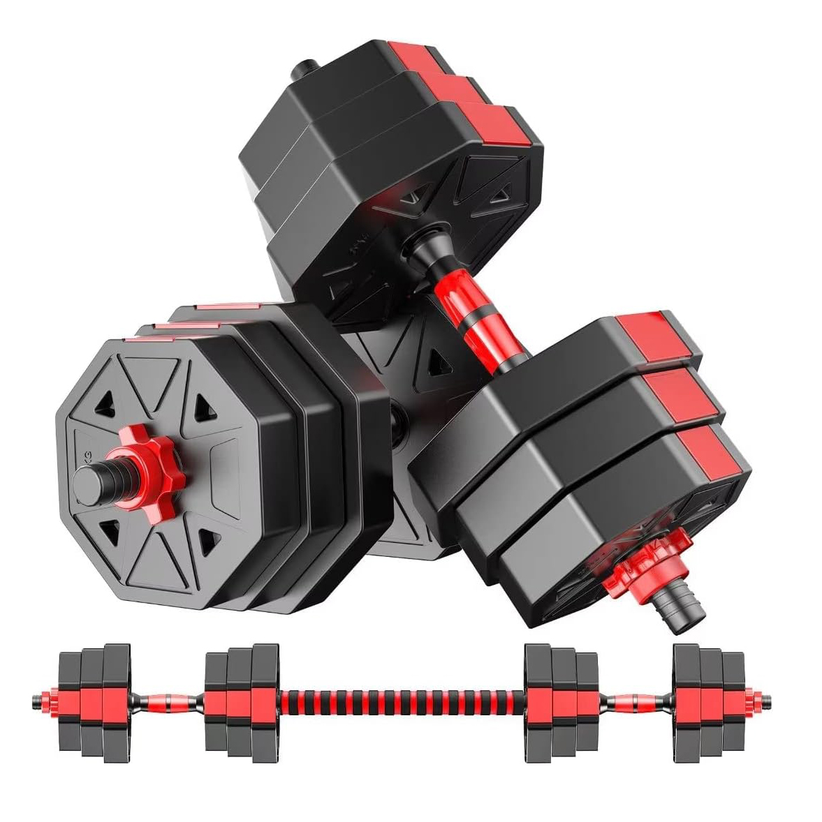 Home Gym Kit For Men - 조정 가능한 덤벨 - 바벨 피트니스