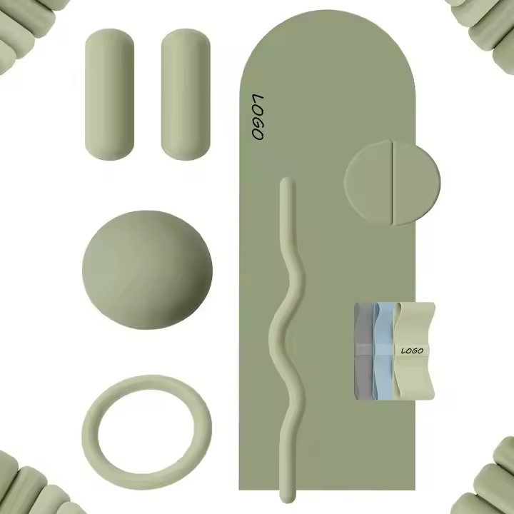 Home Gym Kit For Men - 홈 피트니스 세트, 요가볼 바벨 덤벨,