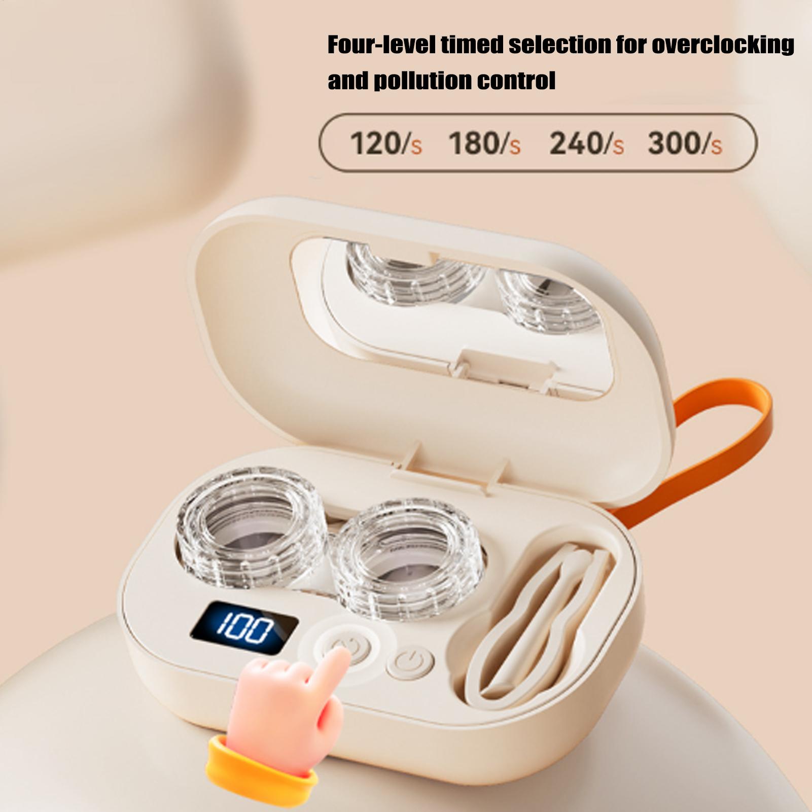 여행용 콘택트 렌즈 케이스 키트 초음파 휴대용 전기 가 - Home Gym Kit For Men 리뷰 및 가격