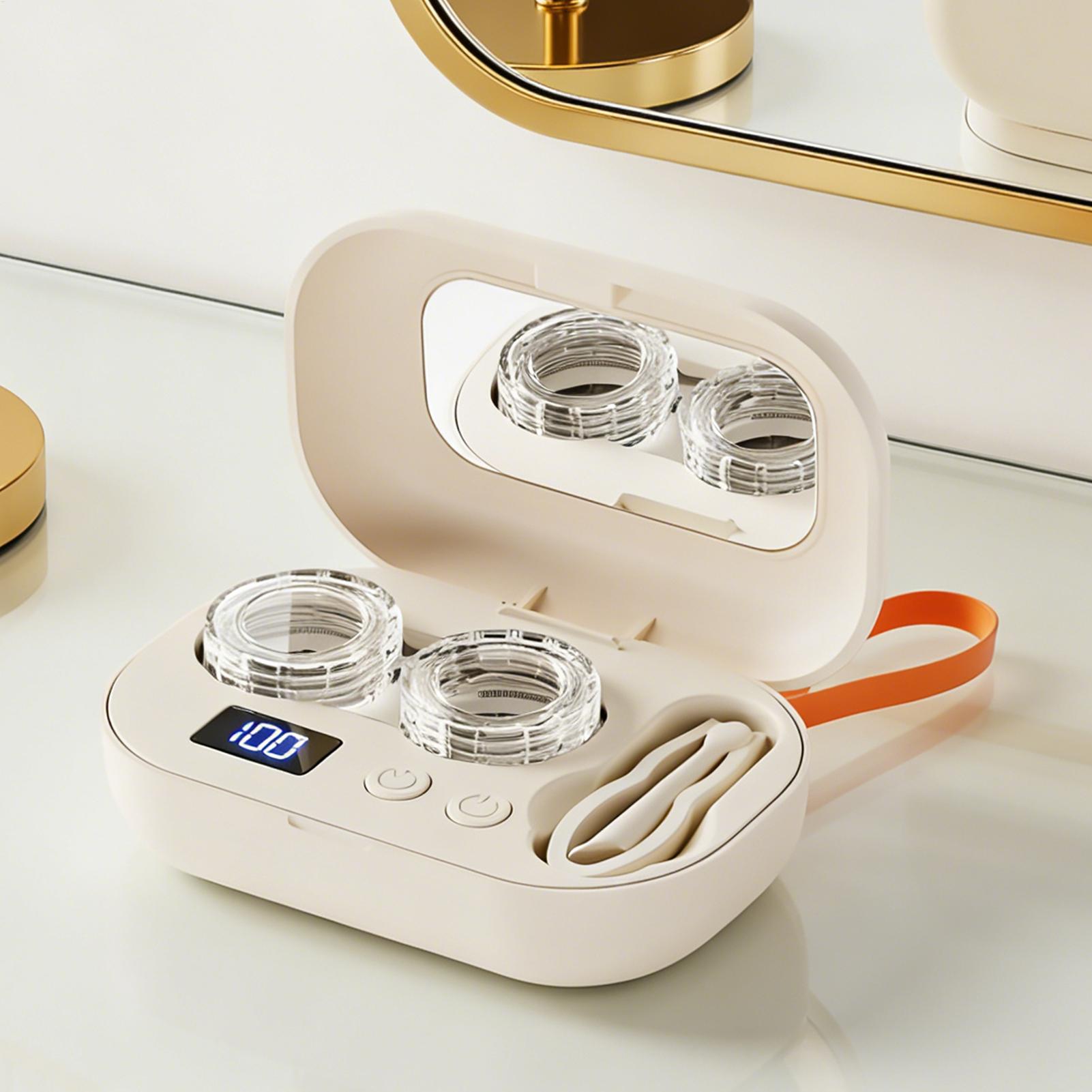 여행용 콘택트 렌즈 케이스 키트 초음파 휴대용 전기 가 - Home Gym Kit For Men 리뷰 및 가격