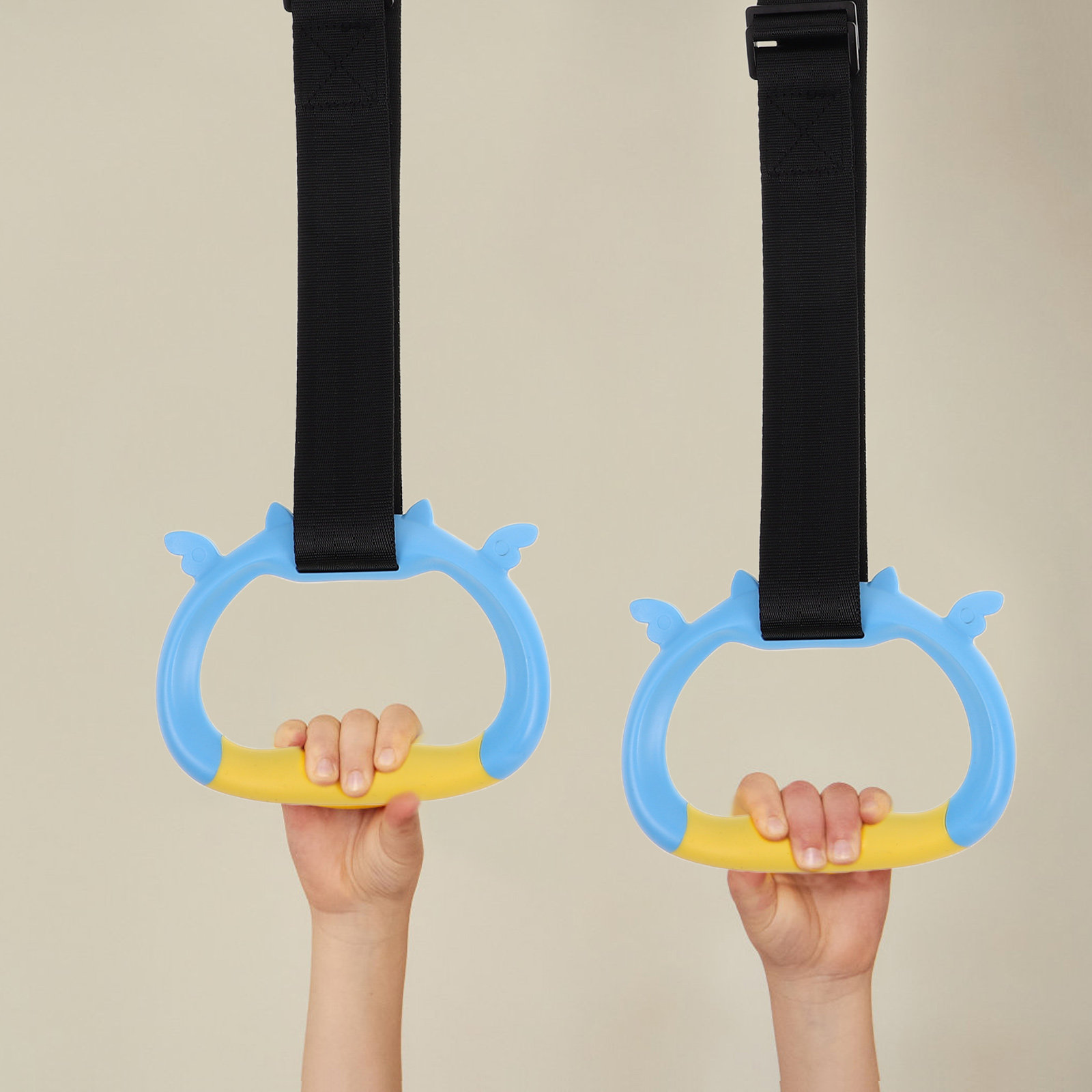 어린이 홈짐용 풀업 링, 조절 가능한 스트랩, 실내 어 - Home Gym For Toddlers 리뷰 및 가격