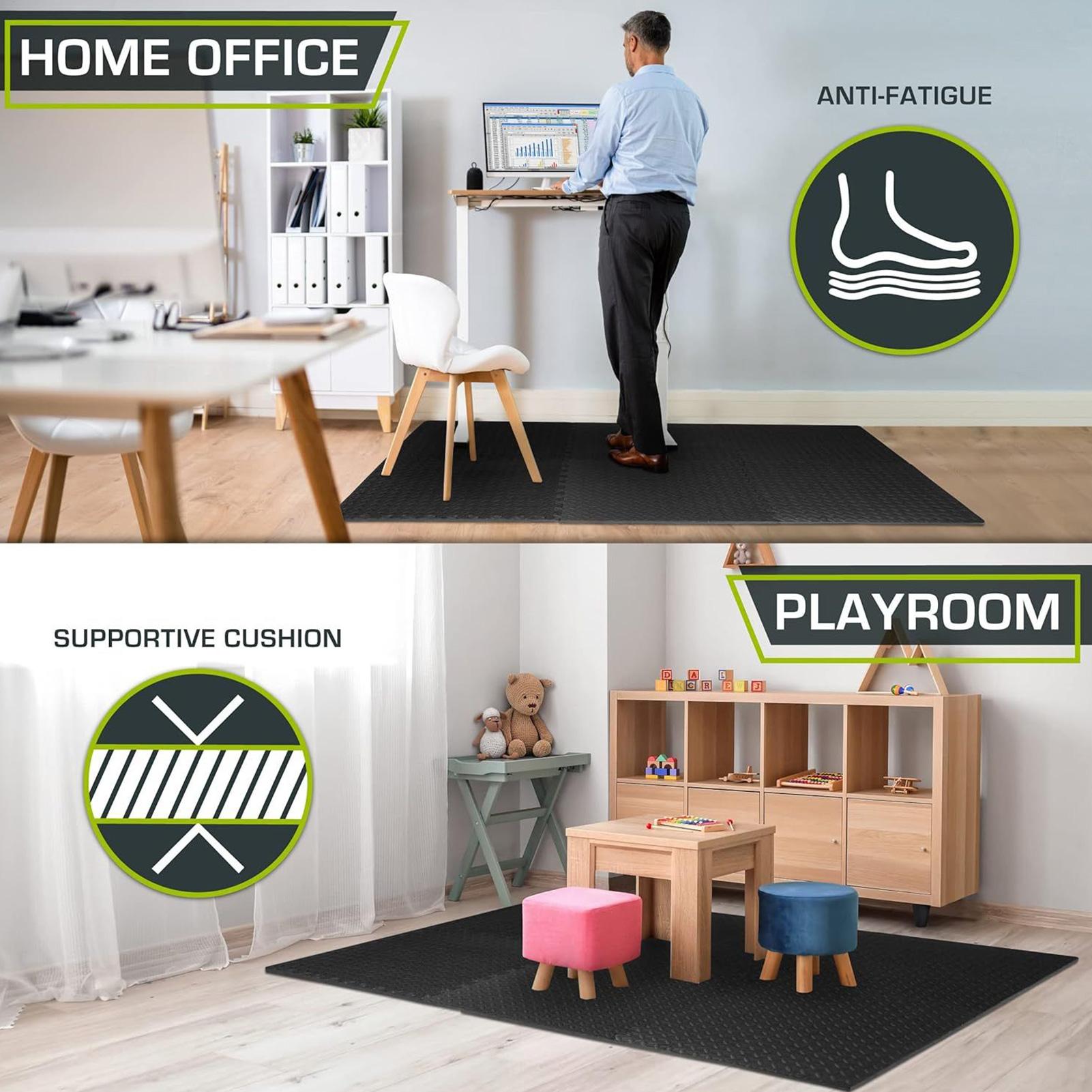 퍼즐 운동 매트 폼 운동 패딩 홈 짐 운동 바닥 매트  - Home Gym For Toddlers 리뷰 및 가격