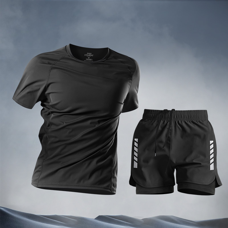 남성 캐주얼 정장 세트 남성 여름 반바지 세트 짐 운동 - Home Gym Kit For Men 리뷰 및 가격