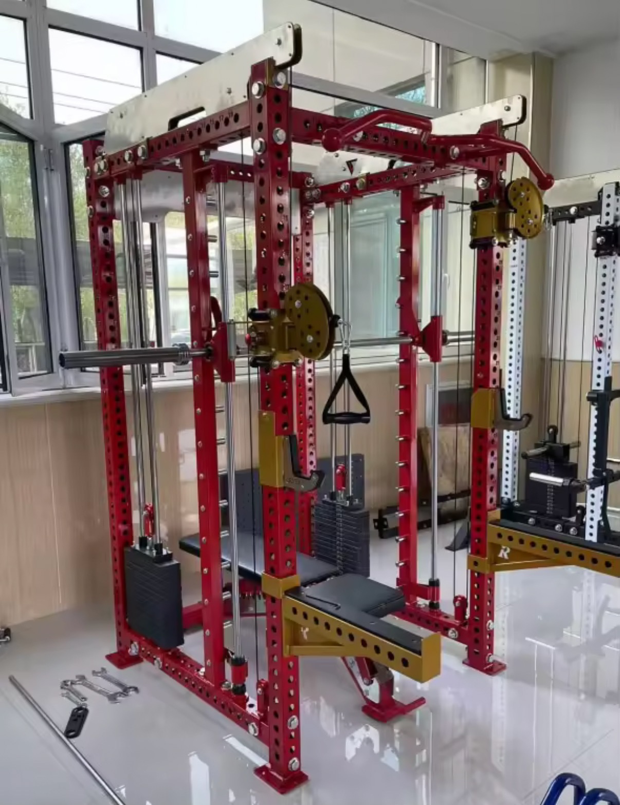 인기 판매 상품 상업용 파워 스쿼트 랙 케이지 짐 피트 - Squat Rack Power 리뷰 및 가격