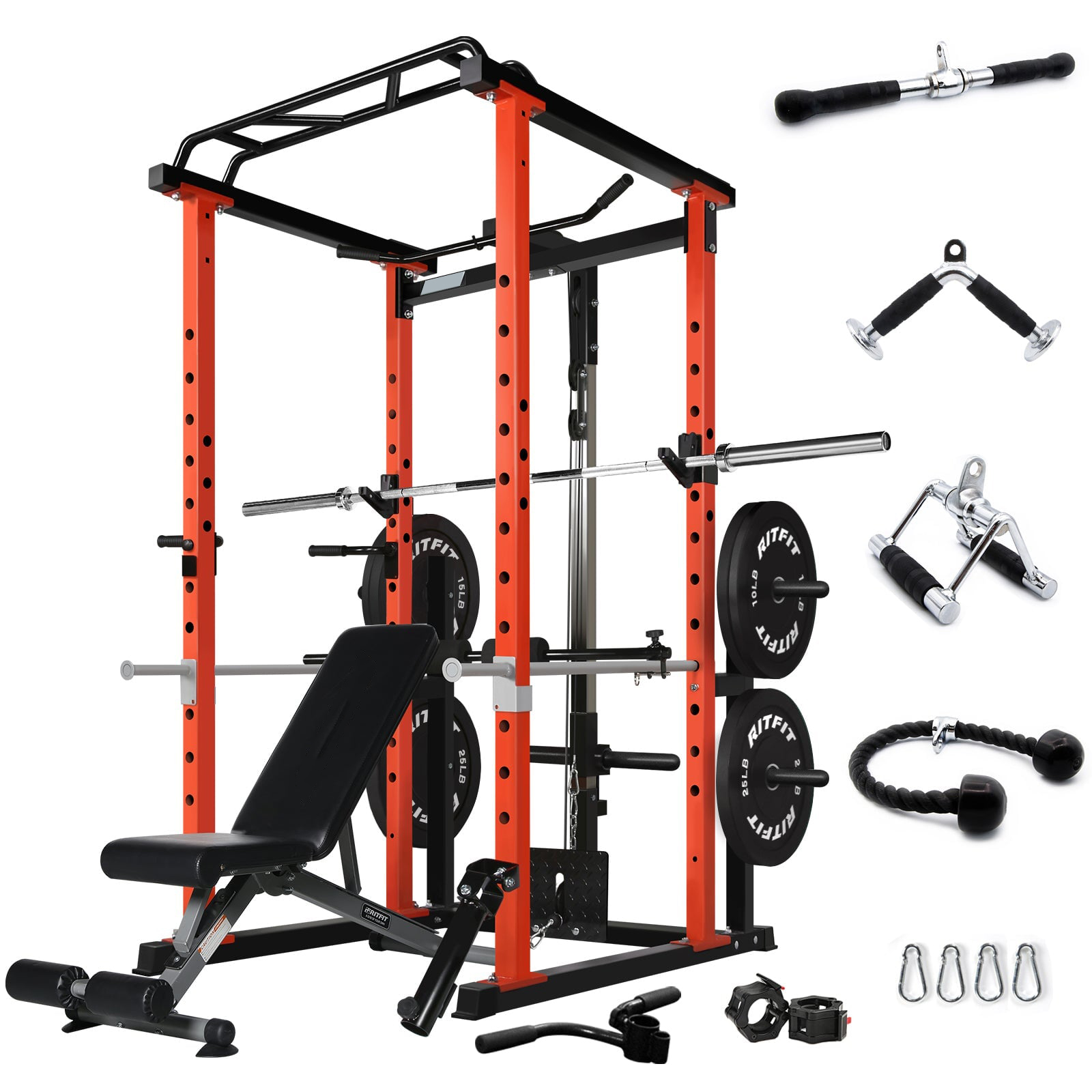 상업용 다기능 파워 케이지 홈짐 풀다운 시스템 스쿼트  - Squat Rack Power 리뷰 및 가격