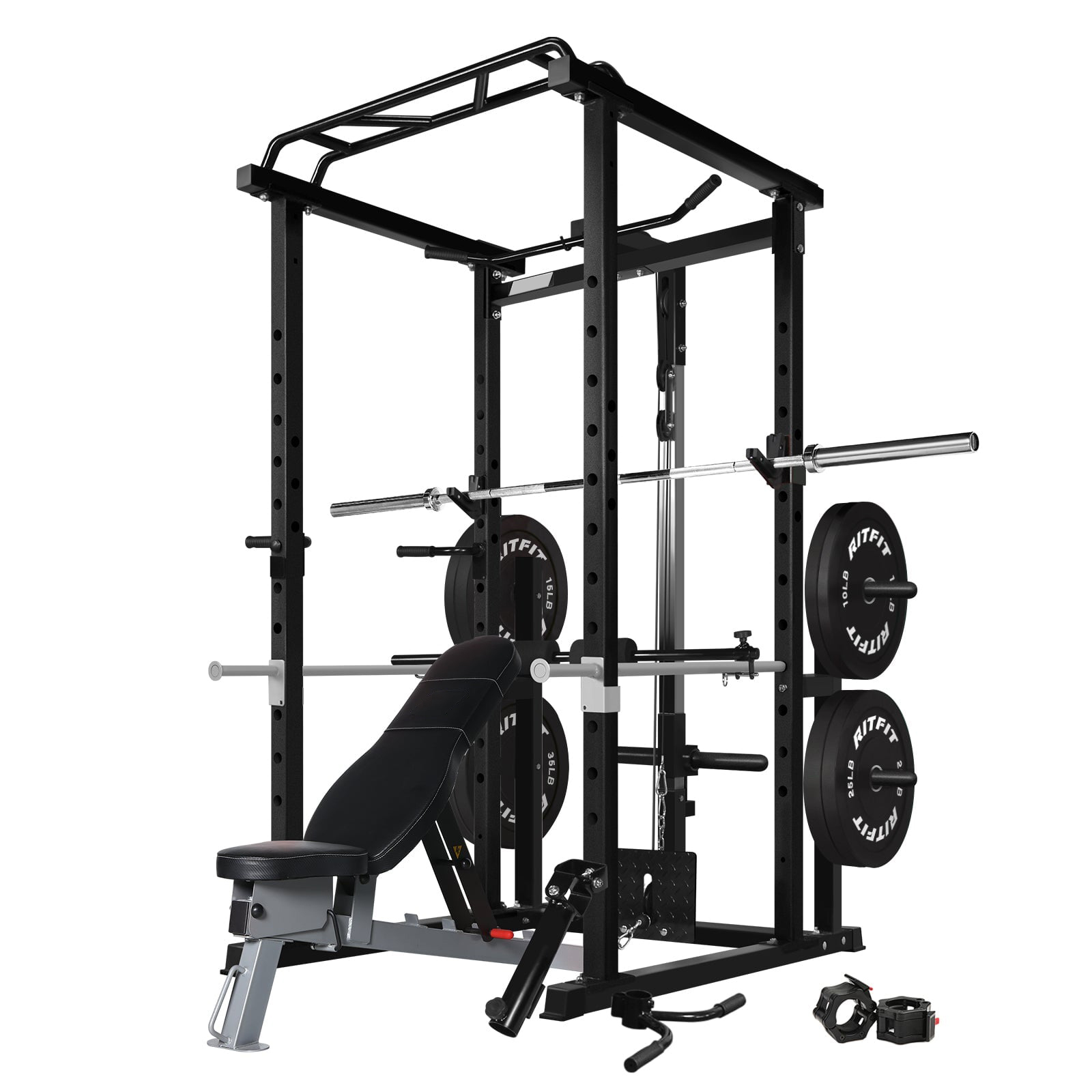 상업용 다기능 파워 케이지 홈짐 풀다운 시스템 스쿼트  - Squat Rack Power 리뷰 및 가격