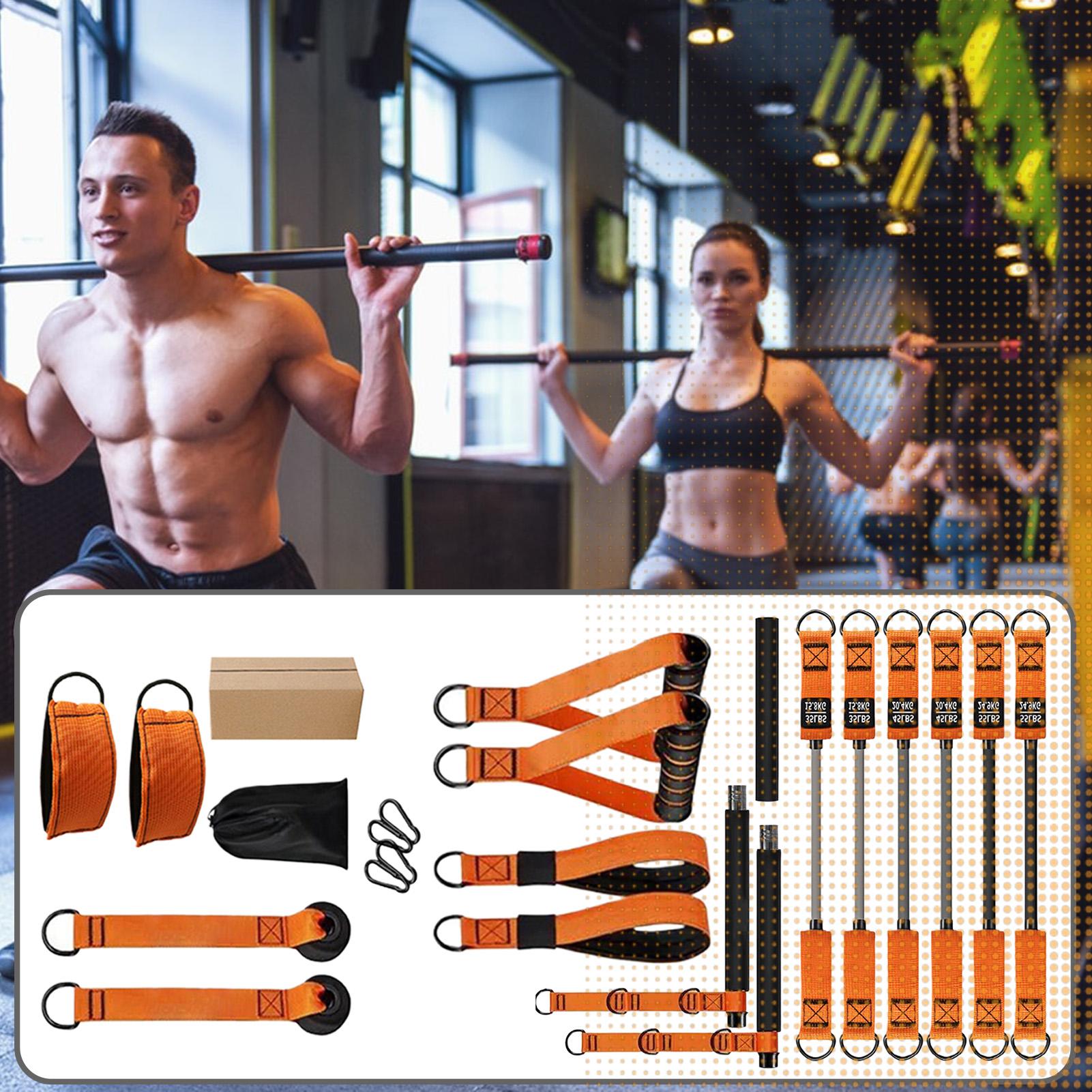 휴대용 필라테스 바 키트 체육관 스쿼트 운동 장비 홈  - Home Gym Kit For Men 리뷰 및 가격