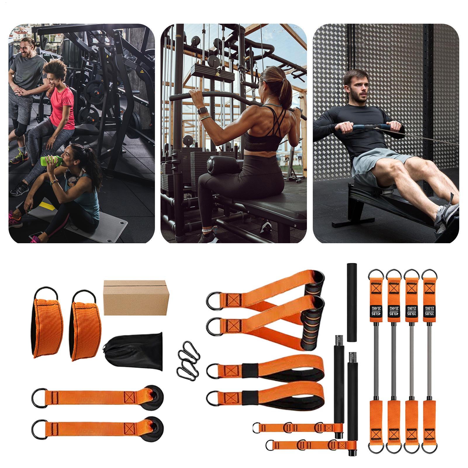 휴대용 필라테스 바 키트 체육관 스쿼트 운동 장비 홈  - Home Gym Kit For Men 리뷰 및 가격