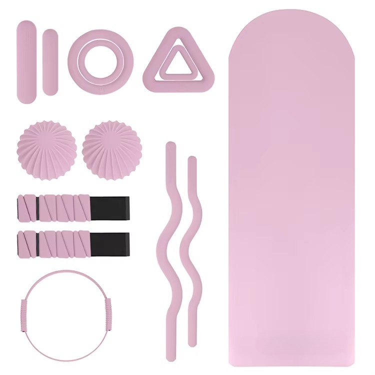 요가 필라테스 용품 세트, 타원형 PU 운동 매트, 실 - Home Gym Kit For Men 리뷰 및 가격