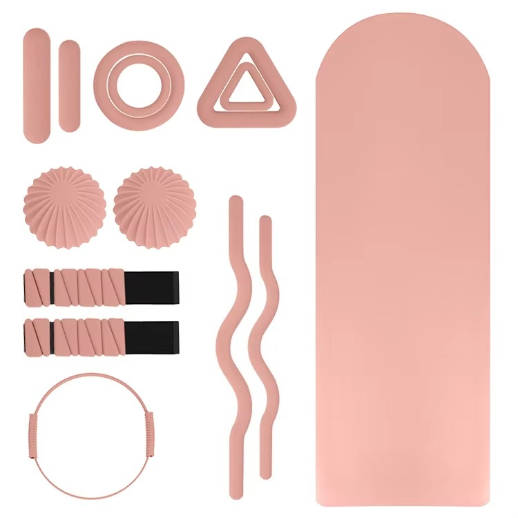 요가 필라테스 용품 세트, 타원형 PU 운동 매트, 실 - Home Gym Kit For Men 리뷰 및 가격